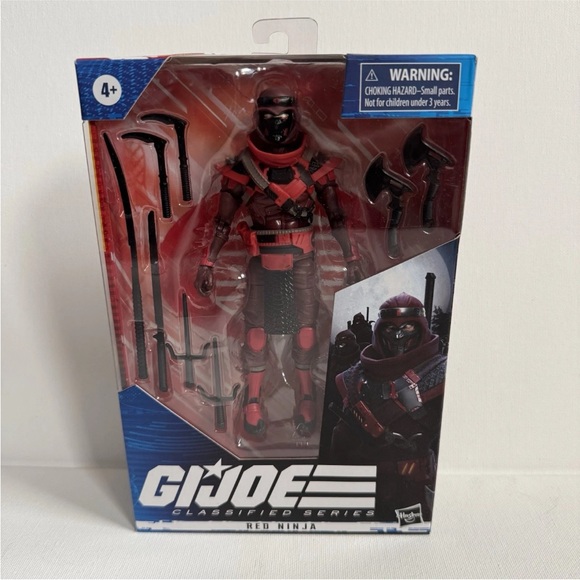 G.I. Joe Classified Series #08 Red Ninja Action Figure 6” Hasbro NEW Sealed - Picture 1 of 4